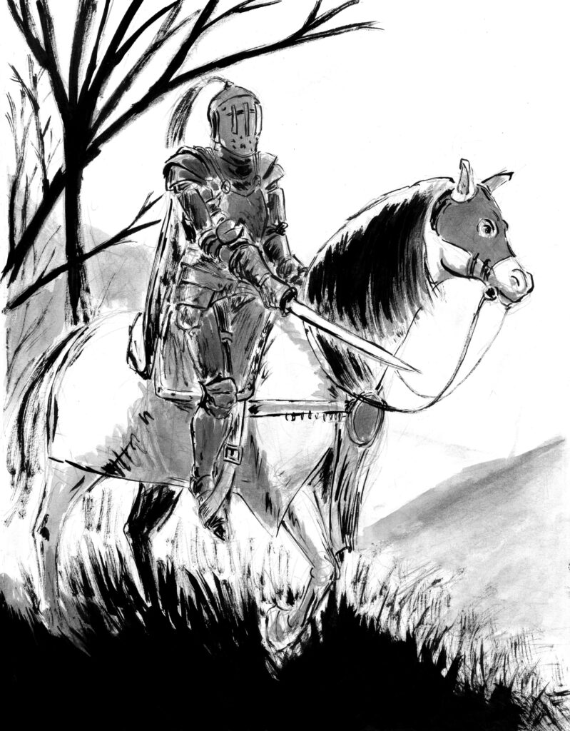 Chevalier à cheval