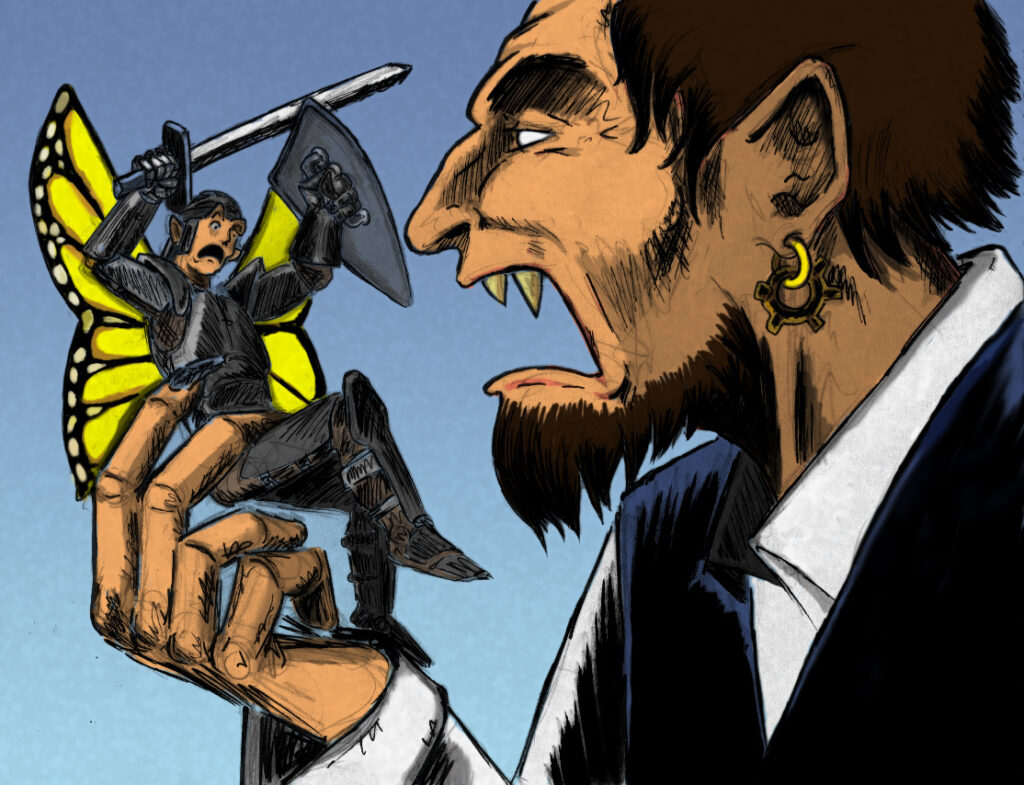 Dessin : Gare au lutin