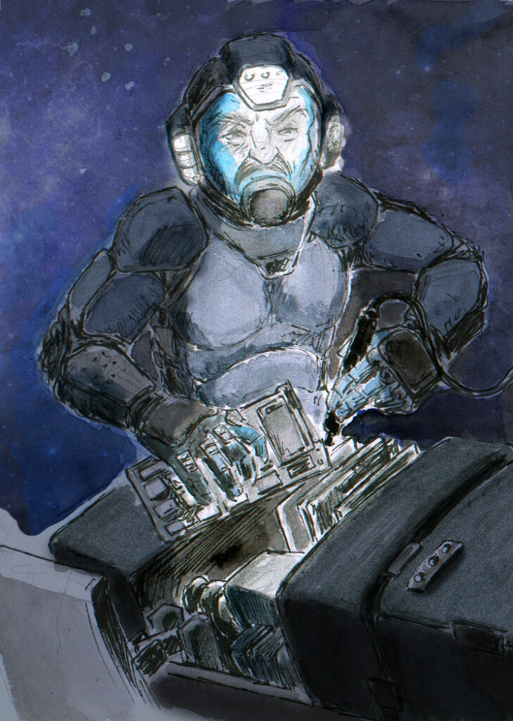 Dessin: Space worker