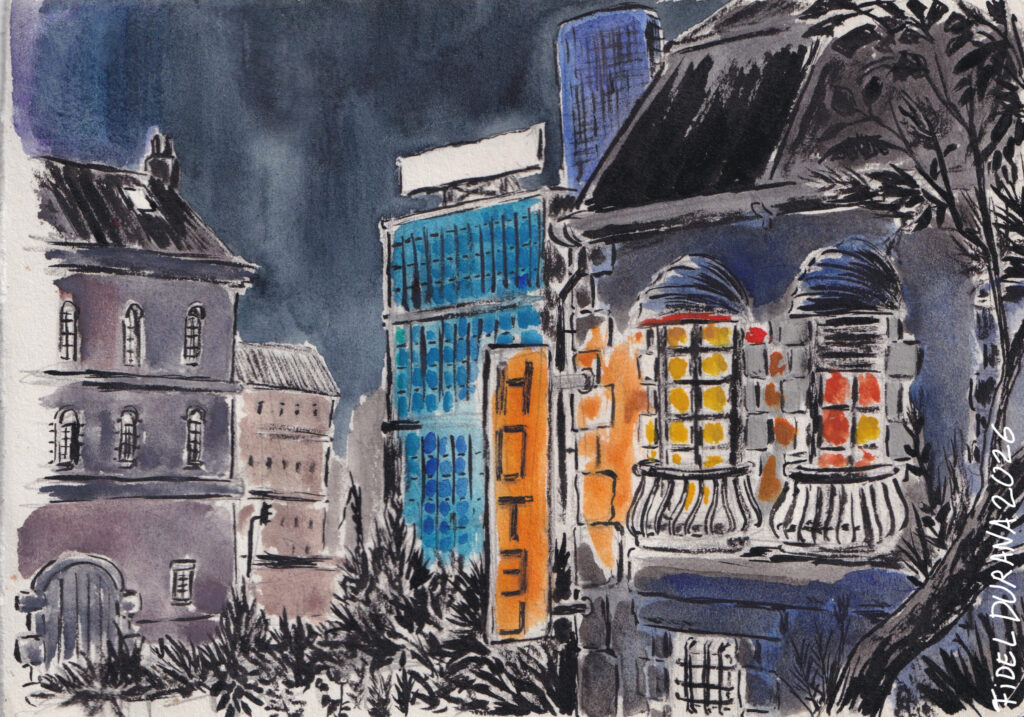Dessin: hotel particulier